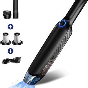 Cordless Car Vacuum Cleaner,Wireless Handheld Vacuum Cleaner, 3 in 1 Mini Cordless Hoover Vacuum, 15000PA High Suction with Brushless Motor,Portable Vacuum Cleaner for Car, Office and Home Cleaning